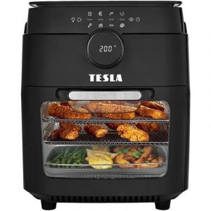 Tesla Friteuse &agrave; air chaud - AirCook - 1800 W - 12 L - Wi-Fi