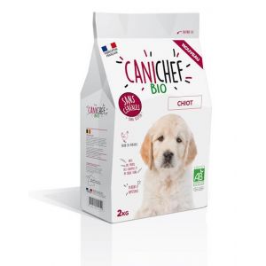 Image de Canichef Croquettes BIO sans céréales, sans gluten chiot 2 kg