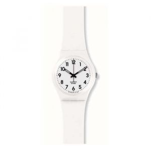 Swatch Montre Mixte Gent Blanc SO28W107-S14