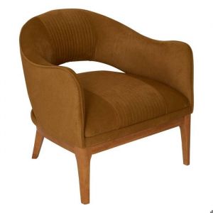 Fauteuil de table Libor camel