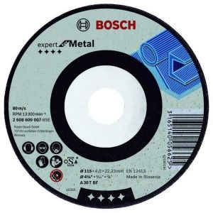 Bosch Meule à ébarber à moyeu déporté Expert for Metal - Ø 180mm - Epaisseur 8mm