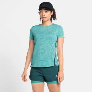 Odlo T-shirt de running ZEROWEIGHT ENGINEERED CHILL-TEC pour femme