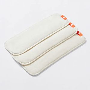 Bambino Mio Booster Lavable Révolutionnaire, Daily Boost, Lot de 3 boosters ultra doux pour couches lavables, haute absorption
