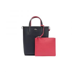 Lacoste Handtasche Anna Vertical Shopping Bag Shopper 1 ct Schwarz Damen (131.89 &euro; / 1 ct)