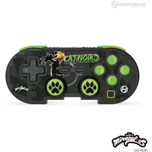 Hyperkin Pixel Art Miraculous Bluetooth Controller pour Nintendo Switch/PC/Mac/Android (Cat Noir)