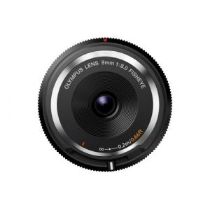 Olympus Objectif Ultra-silm Body Cap Lens 9 mm f/8.0 Noir