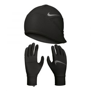 Nike Set Bonnet et Gants Essential Running Femme