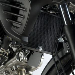 Image de R&G Protection de radiateur noire Racing Suzuki DL650 V-Strom 13-18