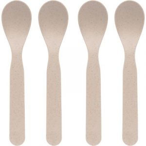 L&auml;ssig Lot 4 cuill&egrave;res Eat & Dring Rose poudr&eacute;