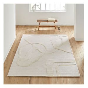 Tapis en laine, Caila Beige