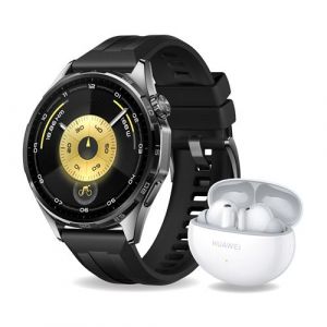 Huawei WATCH GT6 46MM NOIR+FREEBUDS 6I BLANCS