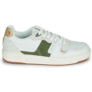 Faguo Baskets basses CEIBA LEATHER SUEDE - Couleur 36 - Taille Blanc