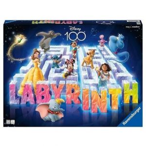 Ravensburger Labyrinthe Disney Mickey et ses amis anniversaire 100 ans Edition collector Multi Heros personnages Set Jeu de societe et carte