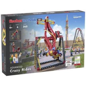 Fischertechnik Crazy Rides 569019 – kit de Construction pour Enfants, Jouet avec Parc d'attractions, à partir de 8 Ans