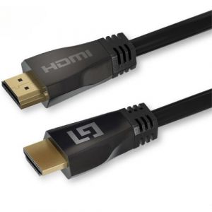 LifeGoods C&acirc;ble HDMI 2.1 - 5M - 18Gbps - 4K (120 Hz) - 8K (60 Hz) - Noir