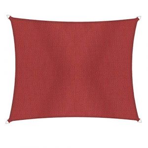 Windhager Voile D'ombrage Cannes Rouge 4x5m