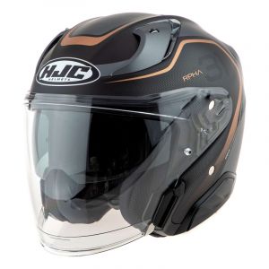 HJC Casque jet RPHA 31 Kouv MC9SF noir/gris/bronze mat- XS