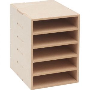 Casier trieur « Flexio » - Half Box - 5 casiers