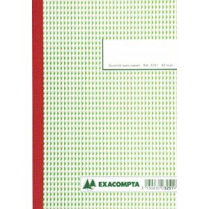 Exacompta 3251E Manifold 5X5 21/14,8 50 Feuillets Triples Autocopiants Lot de 10