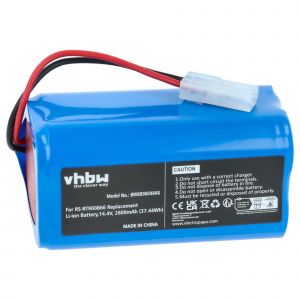 Vhbw Batterie compatible avec Rowenta Explorer 20, 40, 40 Total Care Connect, 20 Aqua, 45 robot électroménager (2600mAh, 14,4V, Li-ion, sans boîtier)