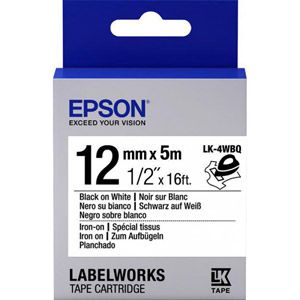 Image de Epson LK-4WBQ noir/blanc