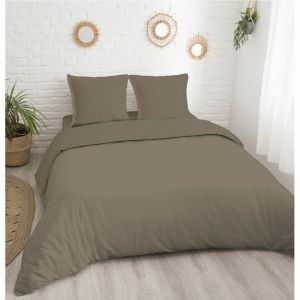 Housse de couette Vison 200x200cm 57 fils