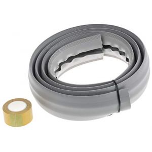 Rs pro Protège câble interne: 14.8mm 14.8 x 7.4mm, long.: 1.83m, larg.: 50,8 mm, pvc Gris (Prix pour 1 )