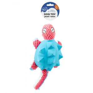 Jouet peluche pour chien tatou en latex Duvoplus