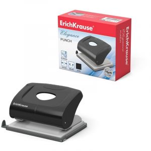 Accessoires deDesktop make ERICHKRAUSE model Erichkrause Punch Elegance - Perfore jusqu'à 20 feuilles - Mécanisme de Acier de Haute qualité - Base de