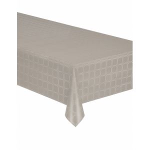 Image de Nappe en rouleau papier damassé taupe