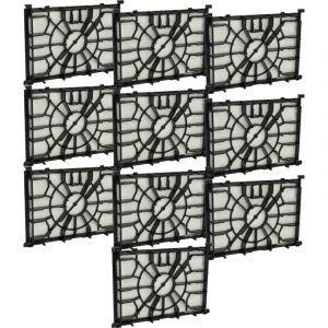 Vhbw 10x filtre protection moteur compatible avec Siemens Q5.0, 577117, Q 8.0 Extraklasse, Q 8.0, IQ700 aspirateurs