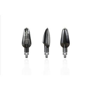 Chaft Clignotants LED Fresh avec feu stop noir transparent