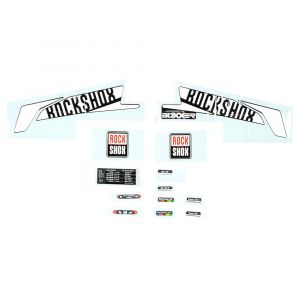 Rockshox Decal Kit Boxxer One Size White - White - Taille One Size