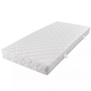 Image de VidaXL Matelas avec housse lavable 200 x 120 x 17 cm