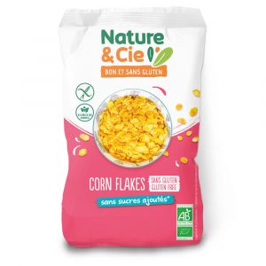Nature & cie Flocons de maïs grillés sans gluten et sans sucre biologique 200 g