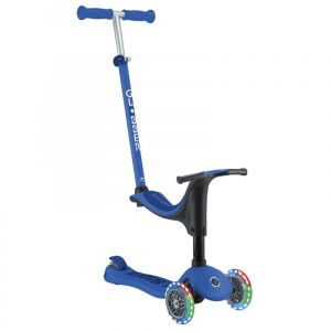 Globber Trottinette évolutive GO-UP SPORTY LIGHTS - Bleu marine