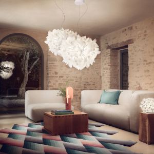 Slamp Veli Foliage suspension blanc &Oslash; 45 cm