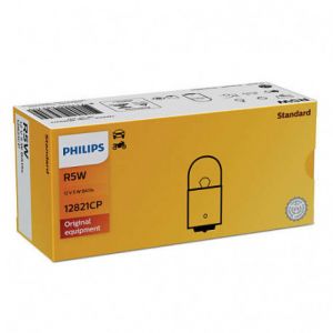 1 ampoule R5W 12V Vision - 30% de plus - PHILIPS