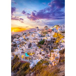 Coucher de Soleil sur Santorin