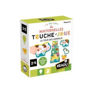 Headu - Tour Logique des Bébés Anamaux - du Plus Grand Au Plus Petit ! | Jeu Educatif 2 3 4 5 Ans, Jeux en Boîte pour Enfants, Cadeau Enfants, Cadeau Fille, Cadeau Garçon, Made in Italy