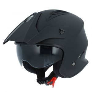 Image de Astone Casque jet MINI CROSS Monocolor noir mat - S