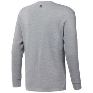 Reebok Sweat col rond DU8282 TE MARBLE GROUP CREW Gris Chiné - Taille L;M;S;XL;XXL