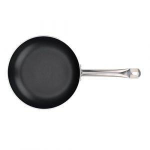 San Ignacio Poêle à Frire Professional Chef D.20x4,5cm en Aluminium Pressé, Noir