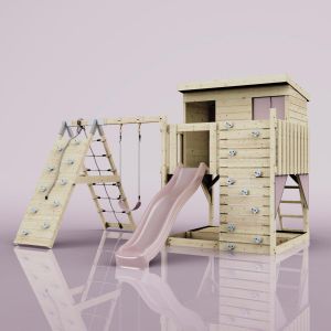 Aire de jeux PolarPlay Emil, Normal / Vieux rose