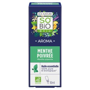 So'Bio &Eacute;tic Huile Essentielle Menthe Poivr&eacute;e - Le Flacon De 10ml