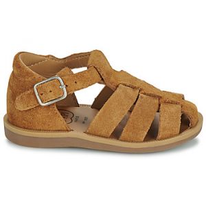 Pom d'Api Sandales enfant POPPY DADDY Marron - Taille 25,26,27
