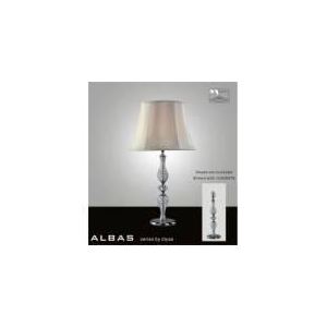 Lampe Albas en métal et cristal avec abat-jour Cusco