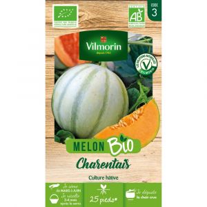 Vilmorin Sachet de graines de melon charentais Bio