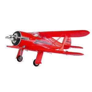 Amewi Avion biplan AMXFlight Beech rouge D17s - 3D/6G - RTF