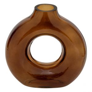 Vase Circle ambre